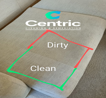 Upholstery Cleaning Process